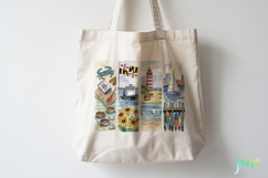 Summer 50 States Brushstroke USA Clipart Product Image 3