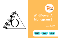 Wildflower Monogram Symbol Product Image 1