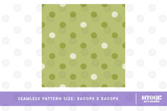 Coquette Easter Polka Dot Seamless Pattern Surface PNG DTF Product Image 2
