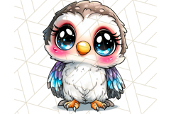 Jungle Creatures Kawaii Clipart PNG, Cute Rainforest Animal Product Image 5