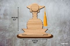 Graduation Tassel Holder Laser Cut | Glowforge | SVG Product Image 2