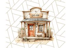 Wild West Animals PNG Clipart, Cowboy &amp; Saloon Scenes Product Image 5
