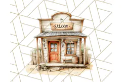 Wild West Animals PNG Clipart, Cowboy & Saloon Scenes Product Image 5