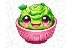 Kawaii Food Clipart Png, Cute Illustrations for Crafts Product Image 4