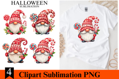 4 Christmas Gnome Clipart PNG | Merry Christmas Png Product Image 1