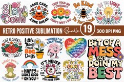 Retro Positive Sublimation Bundle PNG Product Image 1