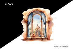 Watercolor Moroccan Clipart Product Image 1