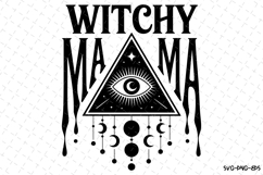 Witchy Mama Svg | Halloween Svg | Svg Cut Files Product Image 1