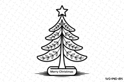Christmas Tree Svg | Christmas Svg | Svg Cut Files Product Image 1