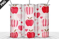 Lovely Hearts Tumbler Design | Valentine&#039;s Day Tumbler Wrap Product Image 4