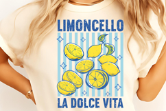 Retro Limoncello PNG, Lemon Summer PNG, Summer Vibes PNG Product Image 5