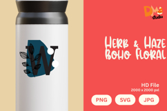Herb &amp; Haze Boho Floral Monogram Product Image 1