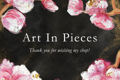 Hand Painted Sakura Collection | 10 PNG Elements |Oil Pastel Product Image 10