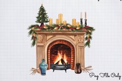 Victorian Christmas Sublimation Clipart PNG Product Image 1