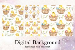 Easter Egg Background Backdrop Wallpaper Wall Art Product Image 1