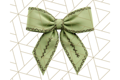 Halloween Bow Clipart, Bright Holiday Ribbon PNG Product Image 5