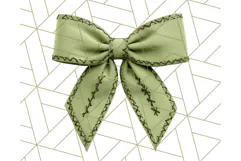 Halloween Bow Clipart, Bright Holiday Ribbon PNG Product Image 5