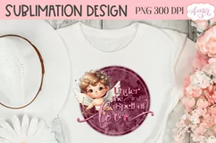 Under the spell of love PNG sublimation for Valentine's day Product Image 3