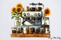 Coffee Shop Girls Clipart PNG Product Image 1