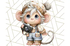 Zoo Animal Occupations PNG, Cute Career Clipart Product Image 5