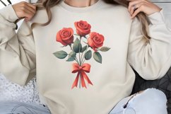 Cute Watercolor Valentines Day Clipart PNG Product Image 1
