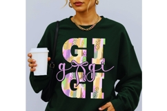 GIGI Boho Easter Brushstroke PNG | Easter Family Design Product Image 2