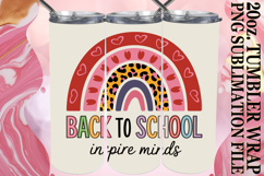 Vibrant Skies 20oz tumbler wrap, Back To School Product Image 1