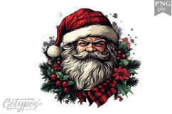 Christmas Santa Clipart Design - High Quality 300 Dpi Product Image 1