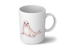 Cute Spotted Seal Marine Animal Ocean Pup PNG Summer Product Image 6