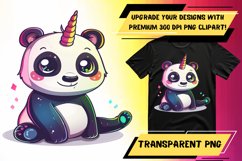 Charming Watercolor Creature Sublimation Design - Happy PNG Product Image 1