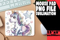 Unicorn Fantasy Wonderland Mouse Pad Product Image 1
