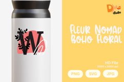 Fleur Nomad Boho Floral Monogram Product Image 1