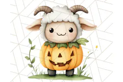 Halloween Animal Costumes PNG, Cute Spooky Animals Clipart Product Image 5