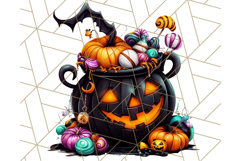 Magical Halloween PNG Clipart, Cute Spooky Elements Clip Art Product Image 5