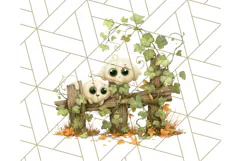 Halloween Neighborhood Clipart PNG for Trick or Treat Product Image 5