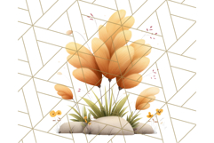 Woodland Forest Scene PNG Clipart, Fall Nature Elements Product Image 5