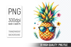 Summer Clipart PNG Bundle, Beach Clipart Design Product Image 4