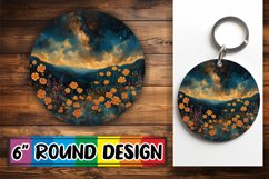 Delicate Blossom Car Coaster Artwork Product Image 1