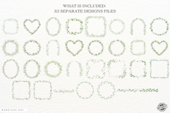 St Patrick Floral Borders Clipart Product Image 2