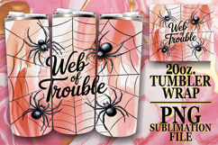 Dreamy Reflections 20oz tumbler wrap, Halloween Product Image 1