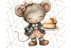Thanksgiving Woodland Animals Clipart PNG Product Image 5