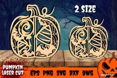 Halloween Pumpkin Laser Cut | Svg Bundle | 3D Pumpkin Product Image 8