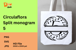 Circulaflora Split Monogram Product Image 1