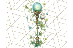 Magical Creatures Clipart PNG, Fantasy Animals Png Product Image 5