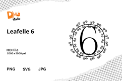 Leafelle Monogram Product Image 1