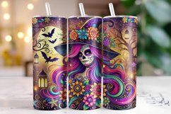Halloween Witch Tumbler Wrap | Sublimation | Tumblers Product Image 1