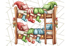 Christmas North Pole Village PNG Clipart, Cute Holiday Art Product Image 5