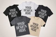 Christmas Family Matching Group T-Shirt Mockups | Holiday Fl Product Image 1