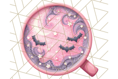 Halloween Drink Clipart PNG, Spooky Cute Beverage Art Product Image 5