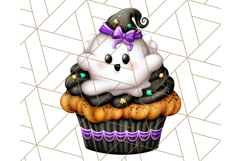 Ghost Café PNG Clipart, Cute Ghost Baristas Halloween Treats Product Image 5